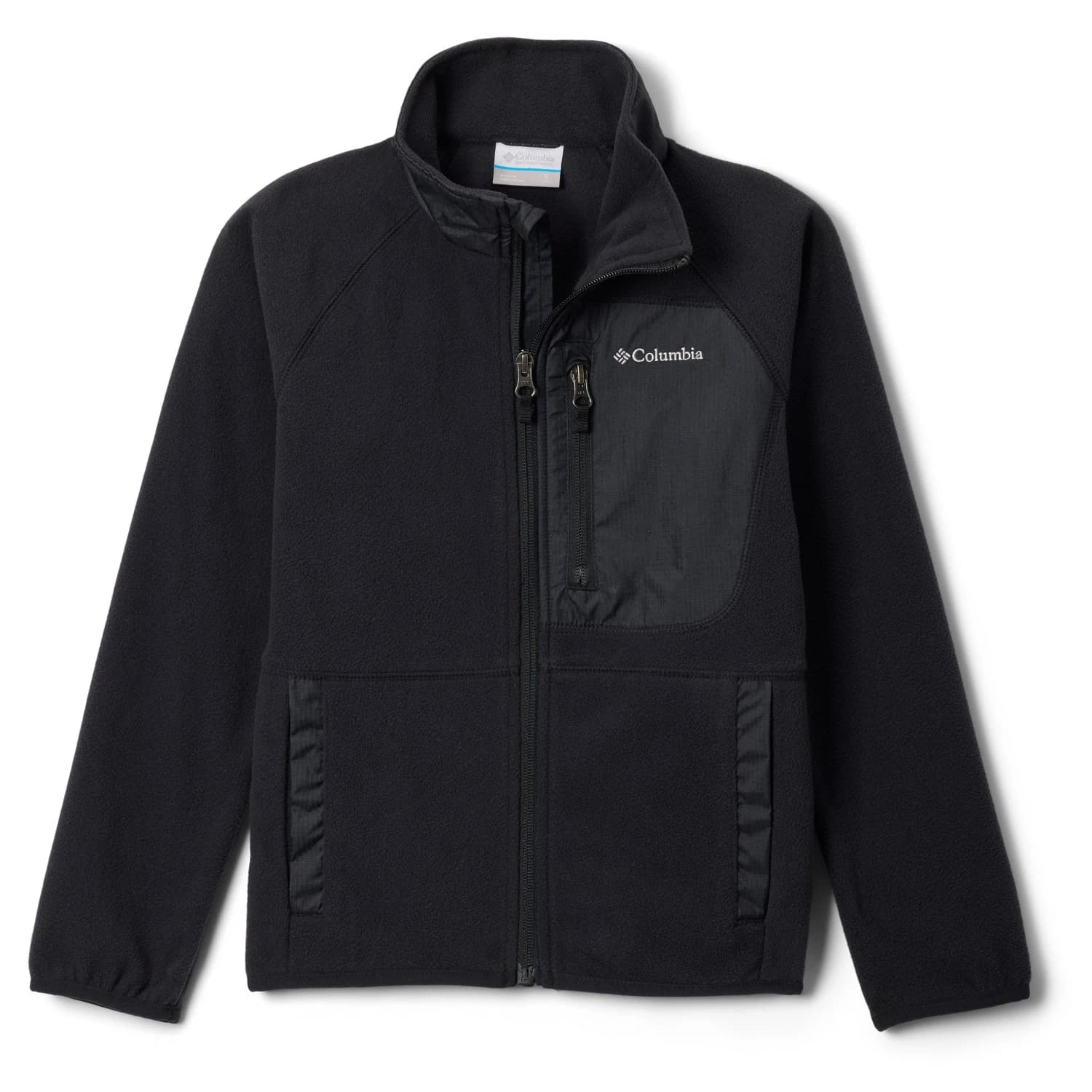 Детско поларено яке Columbia Kid's Fast Trek V Full Zip Fleece jacket - Black