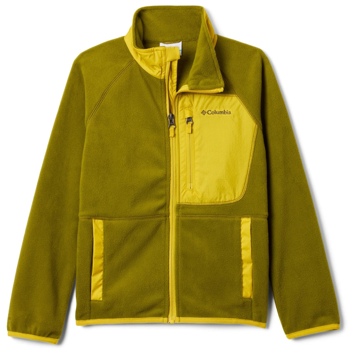 Детско поларено яке Columbia Kid's Fast Trek V Full Zip Fleece jacket - Mossy Green / Antique Moss