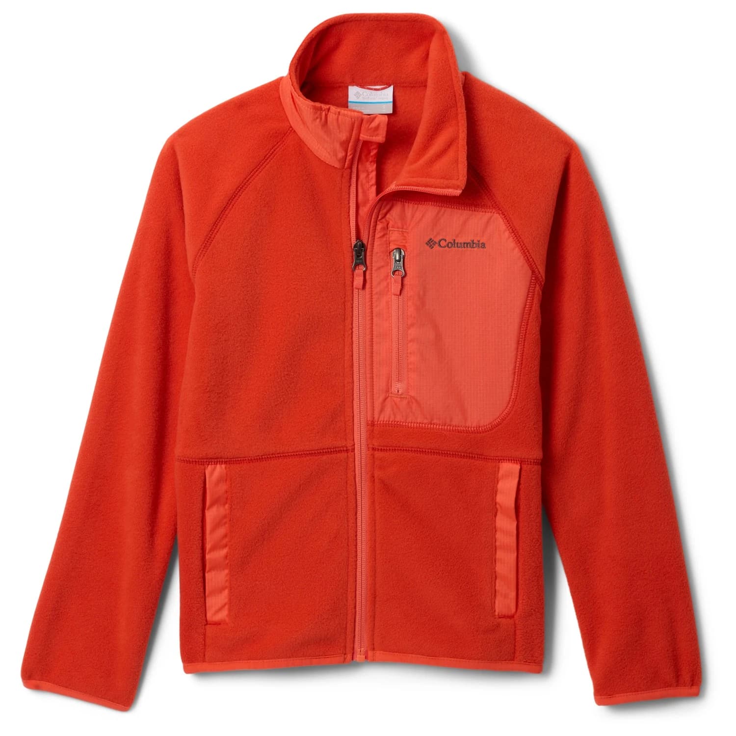 Детско поларено яке Columbia Kid's Fast Trek V Full Zip Fleece jacket - Super Sonic / Zing