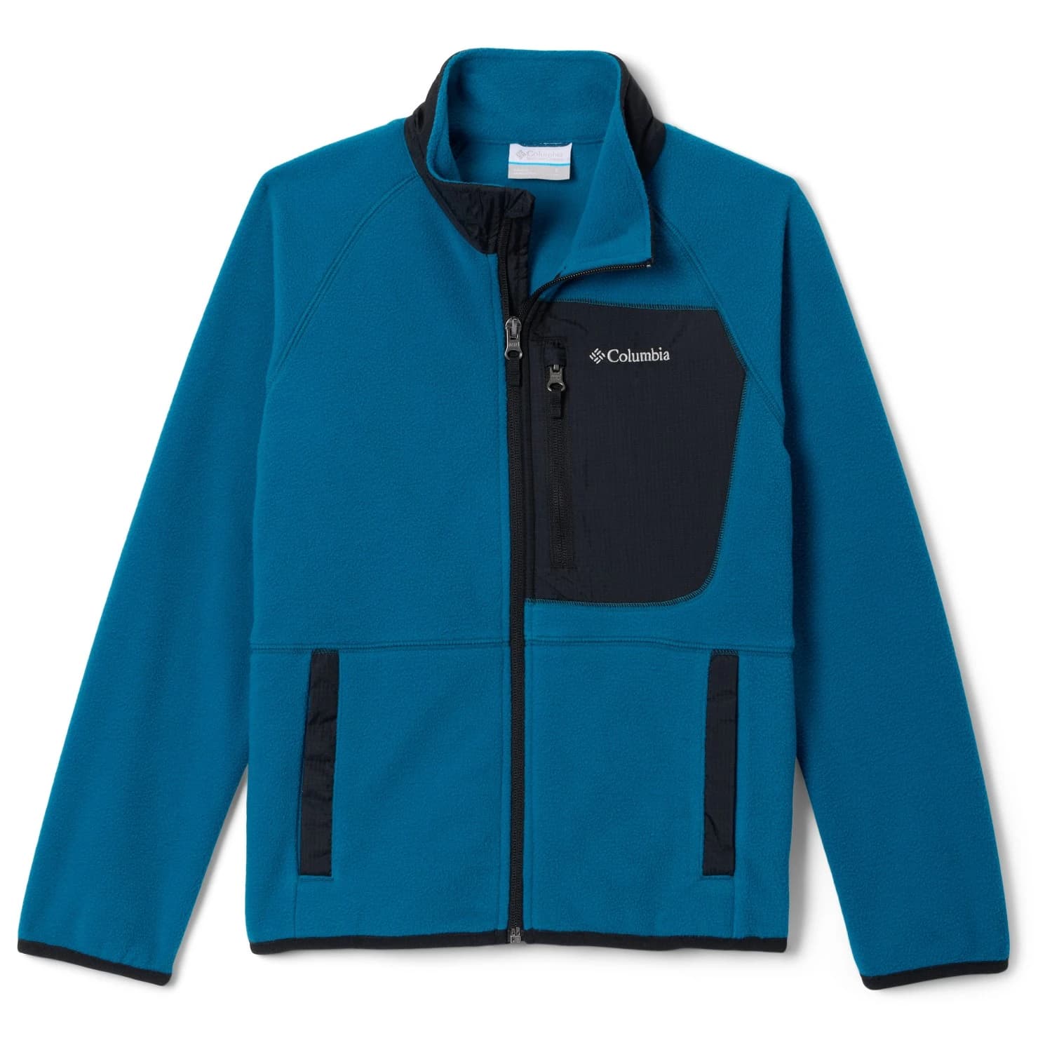 Детско поларено яке Columbia Kid's Fast Trek V Full Zip Fleece jacket - Phoenix Blue / Black