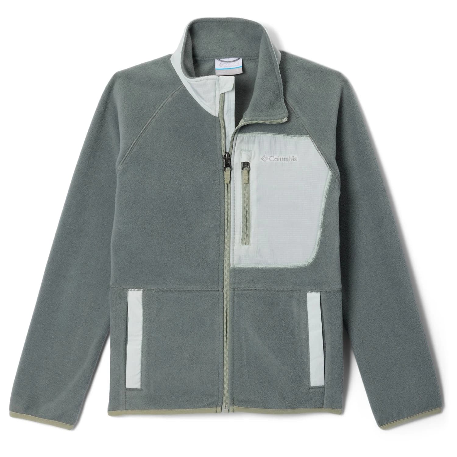 Детско поларено яке Columbia Kid's Fast Trek V Full Zip Fleece jacket - Sedona Sage / Tea Light