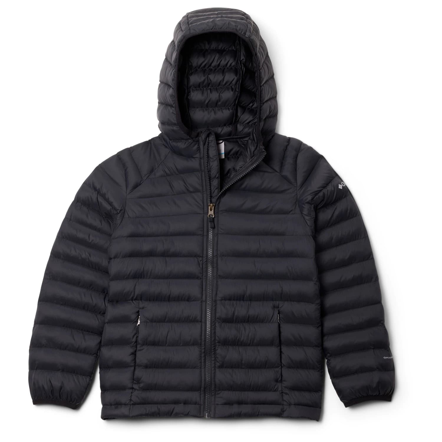 Детско синтетично яке Columbia Kid's Powder Pass Hooded Jacket Synthetic jacket - Black