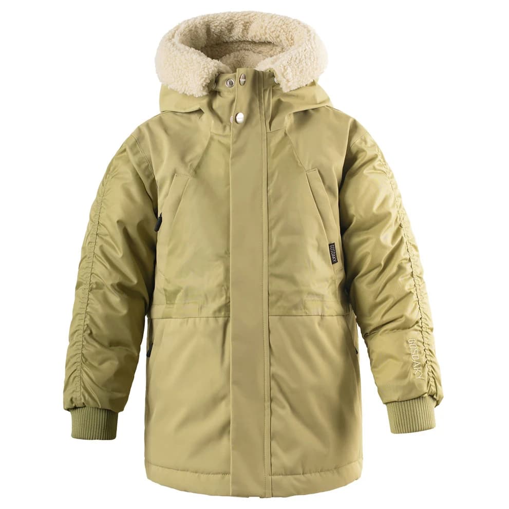 Детско зимно яке Gosoaky Kid's Funny Frog Winter jacket - Gray Green