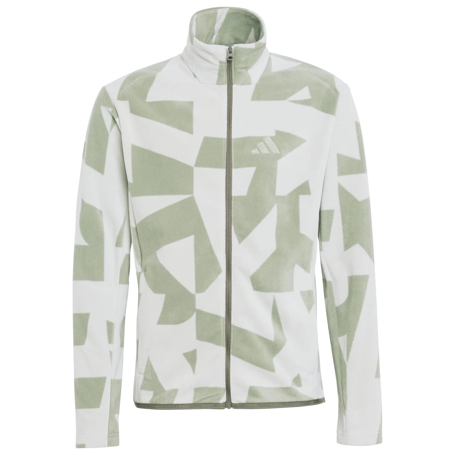 Детско поларено яке adidas Terrex Kid's MT AOP FL Jacket Fleece jacket - Halo Green / Tent Green