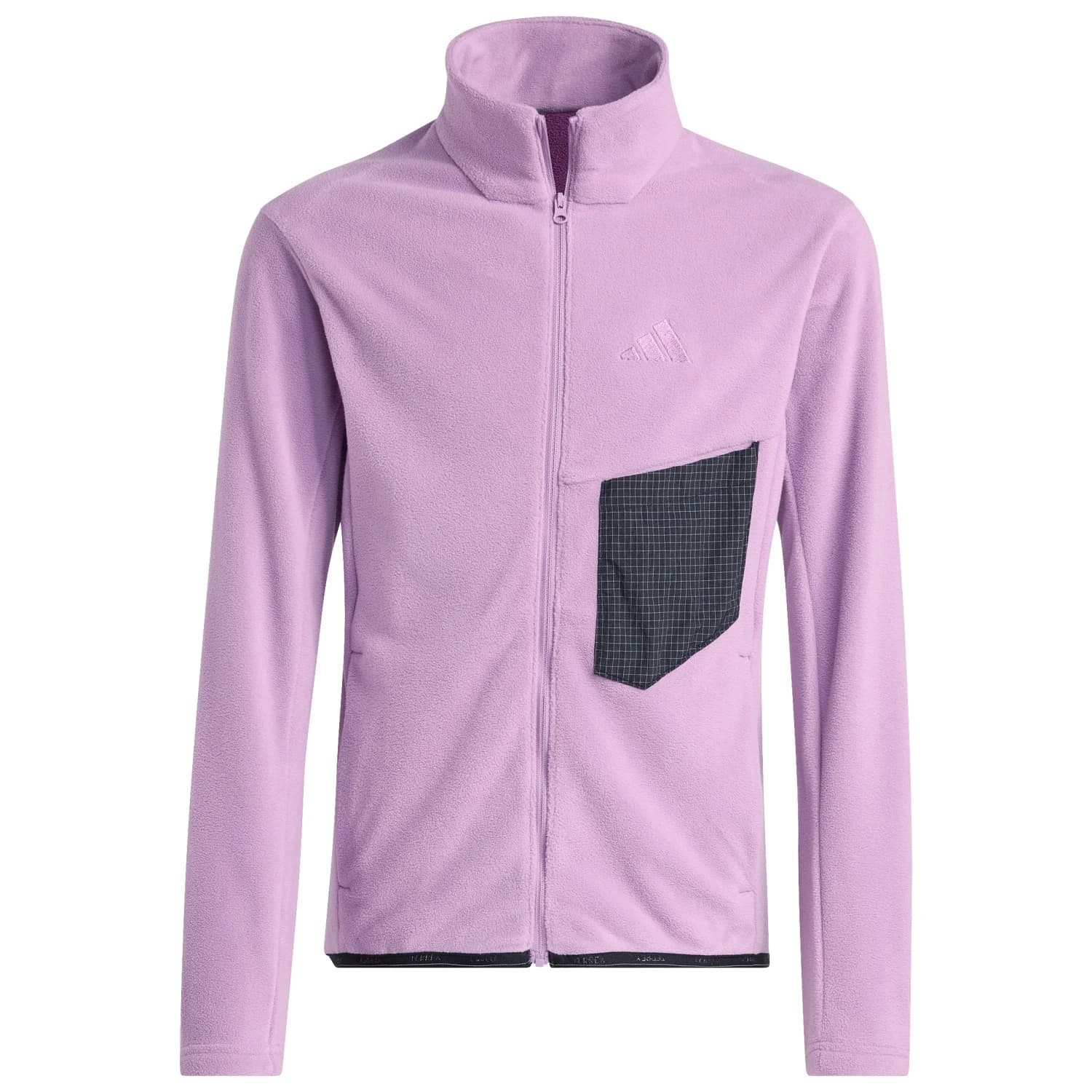 Детско поларено яке adidas Terrex Kid's MT Full Zip Fleece Fleece jacket - Preloved Purple