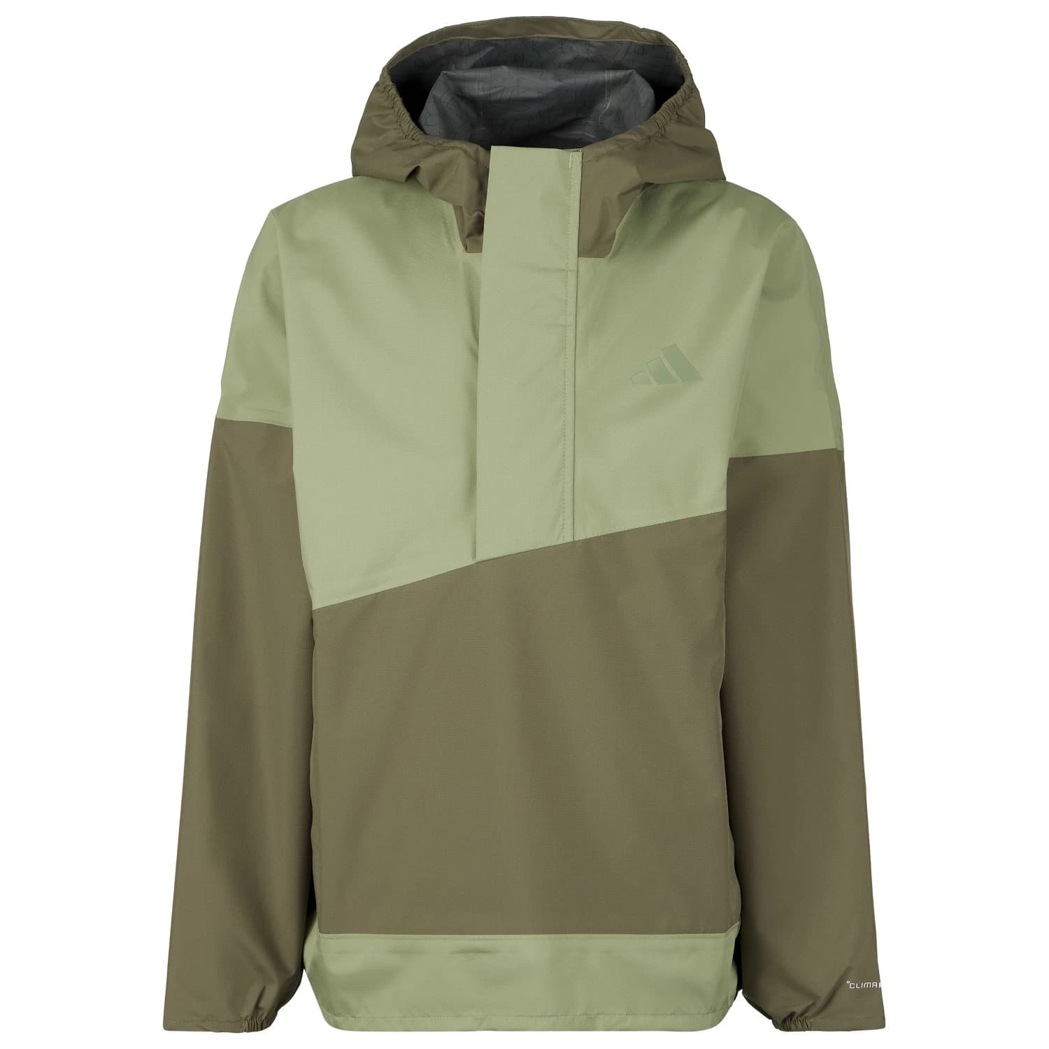 Детско водоустойчиво яке adidas Terrex Kid's XPL 2.5L Anorak Waterproof jacket - Olive Strata / Tent Green