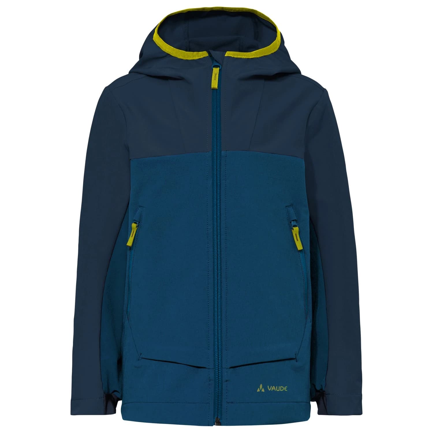 Детско софтшел яке Vaude Kid's Rokua Softshell Jacket - Shore Blue