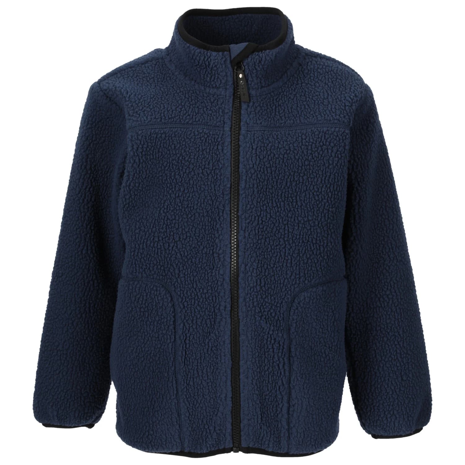 Детско поларено яке ZIG ZAG Kid's Root Teddy Fleece Jacket - Navy