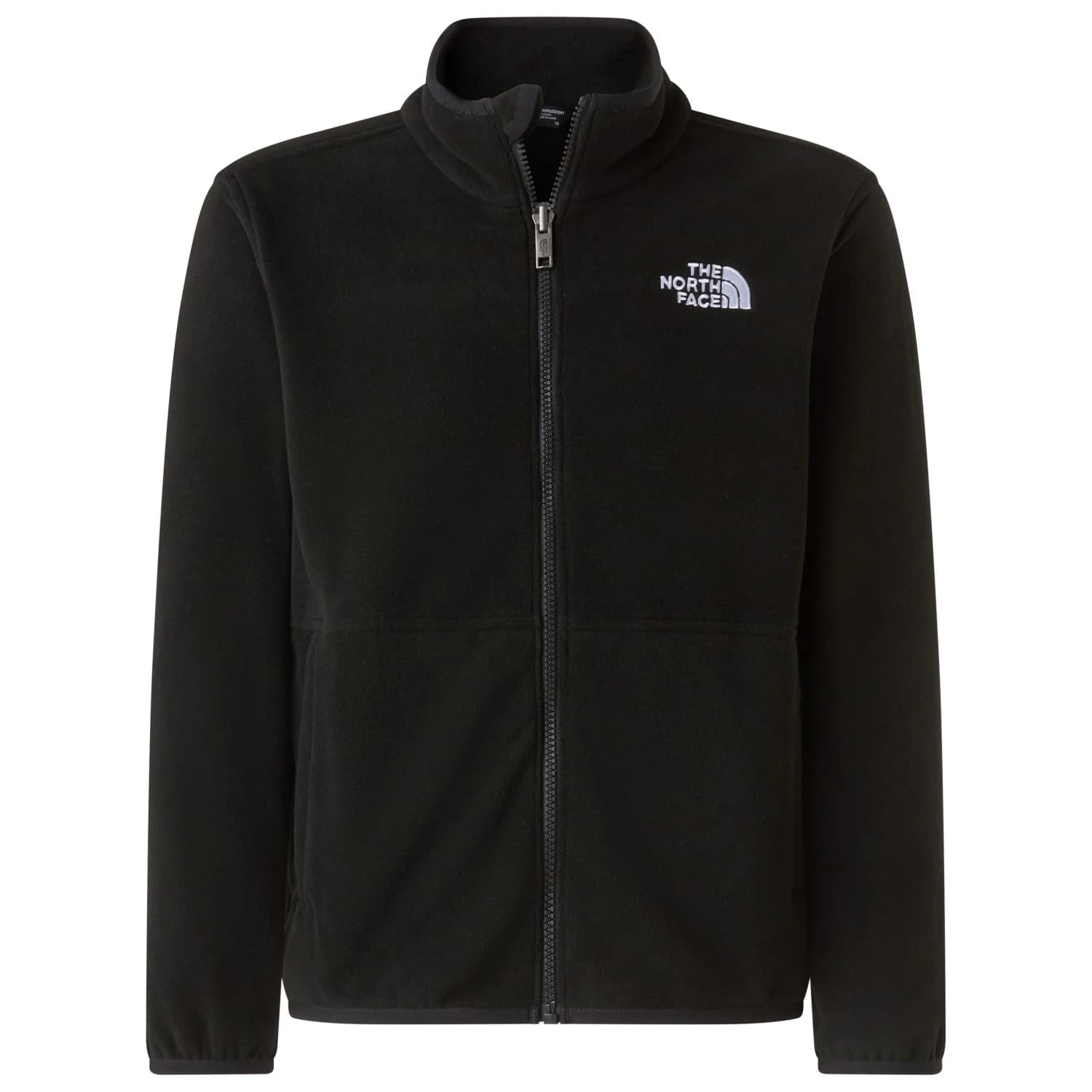 Детско поларено яке The North Face Kid's Teen Glacier Full Zip In Jacket Fleece jacket - Black
