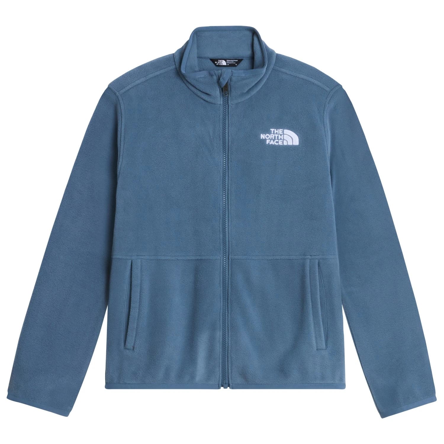 Детско поларено яке The North Face Kid's Teen Glacier Full Zip In Jacket Fleece jacket - Glacier Grey