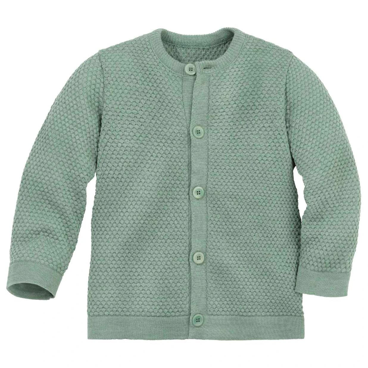 Вълнено яке disana Wabenstrick Jacke Merino jacket - Jade