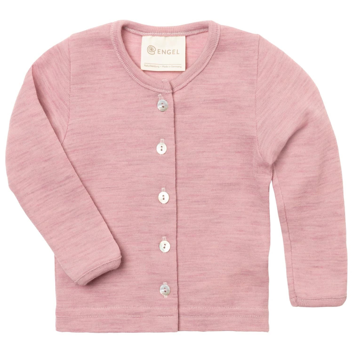Вълнено яке Engel Baby-Cardigan Wool Cardigan - Rosenholz Melange