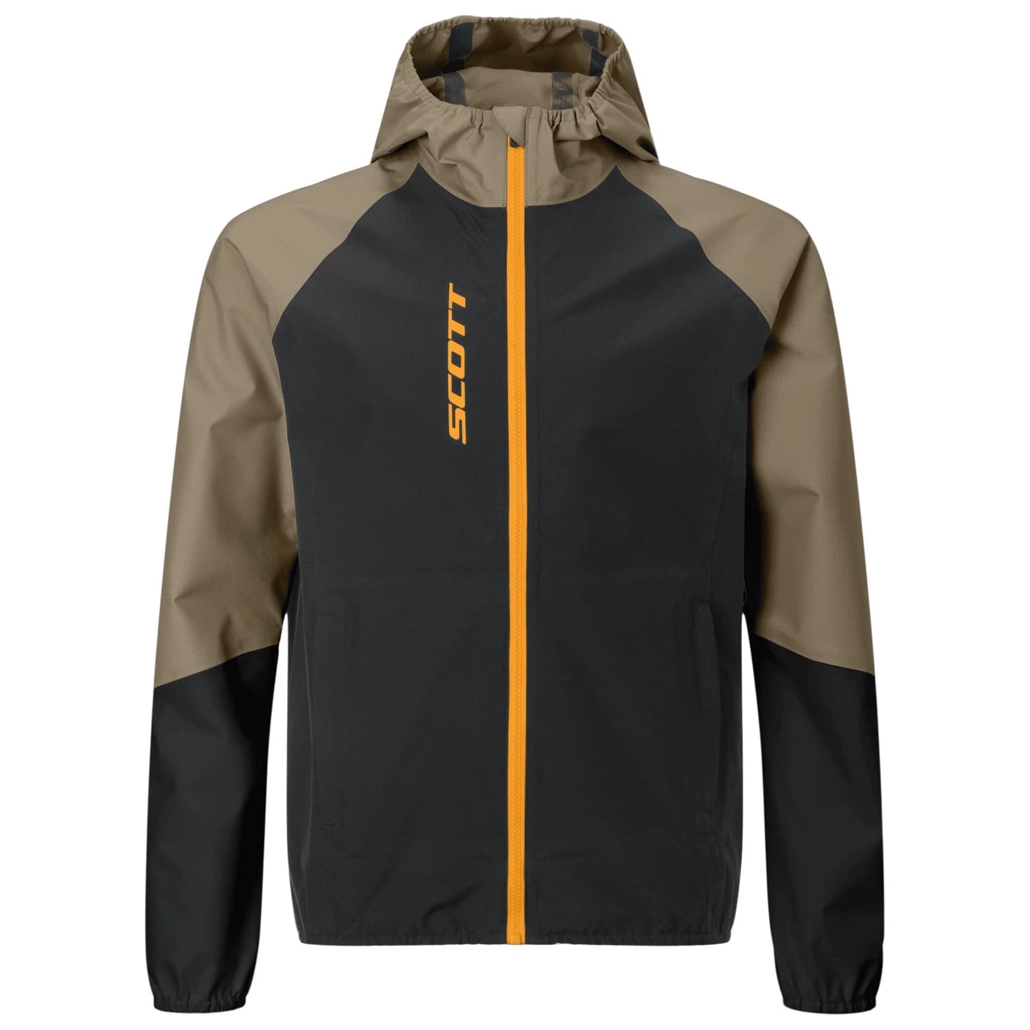 Детско водоустойчиво яке Scott Kid's Jacket Explorair Light Dryo 2.5L Waterproof jacket - Black / Toast Beige