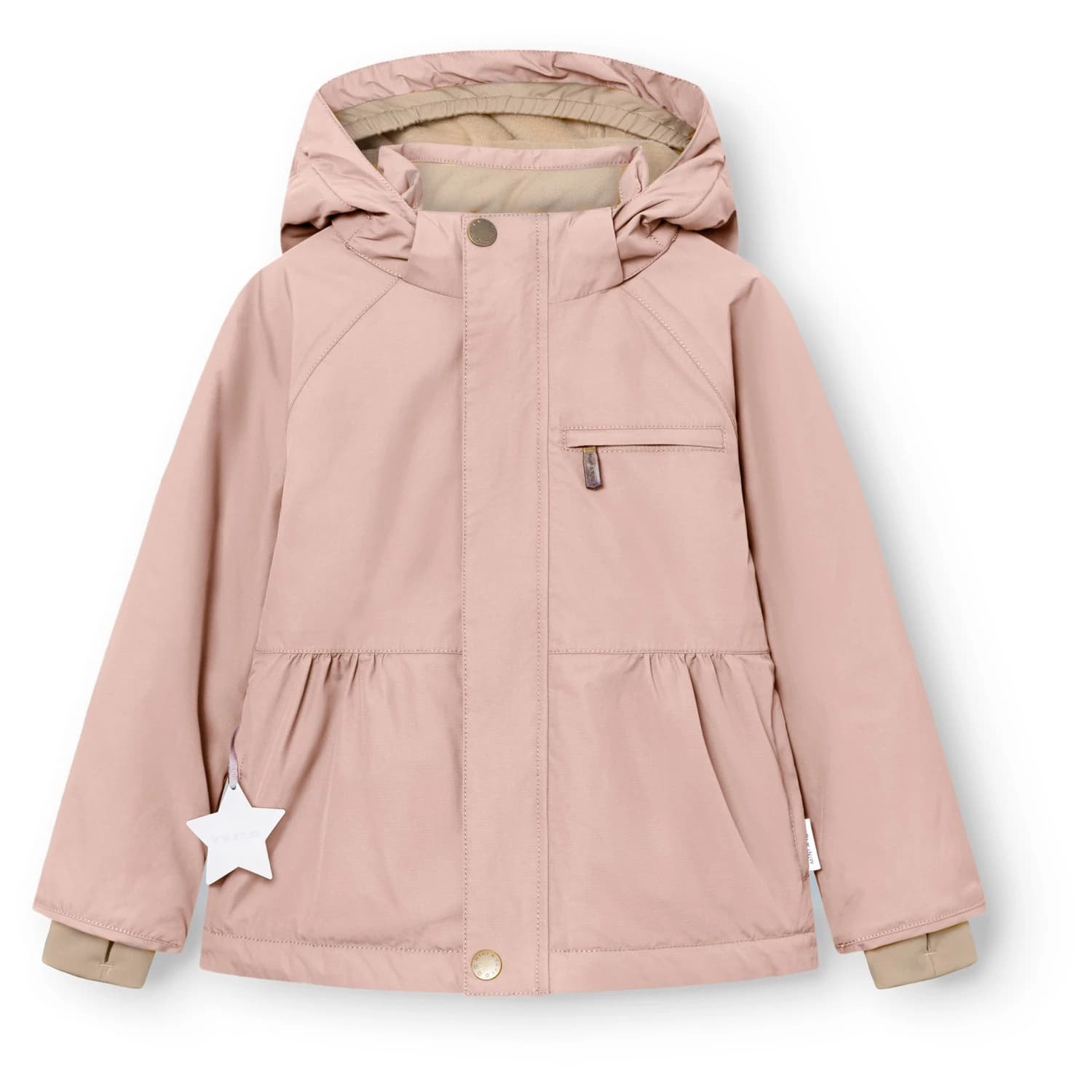 Детско зимно яке Mini A Ture Kid's Matbriddine Winter jacket - Adobe Rose