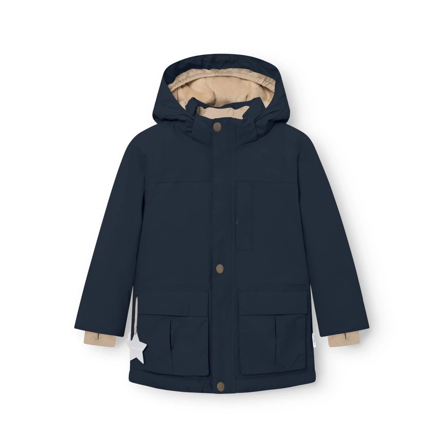 Детско зимно яке Mini A Ture Kid's Matkastorio Winter jacket - Outer Space
