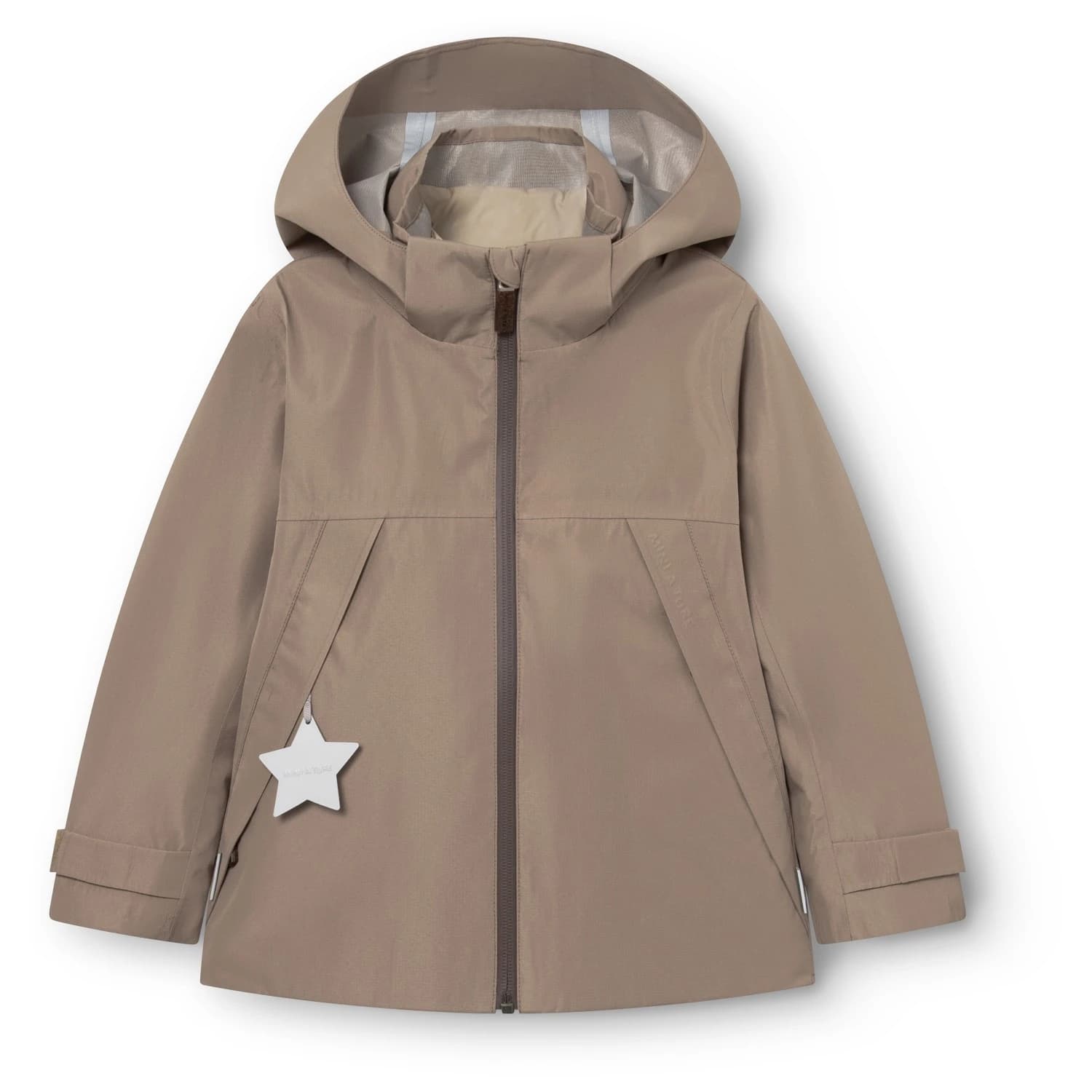 Детско 3-в-1 яке Mini A Ture Kid's Mattitan 3-in-1 jacket - Grey Brown