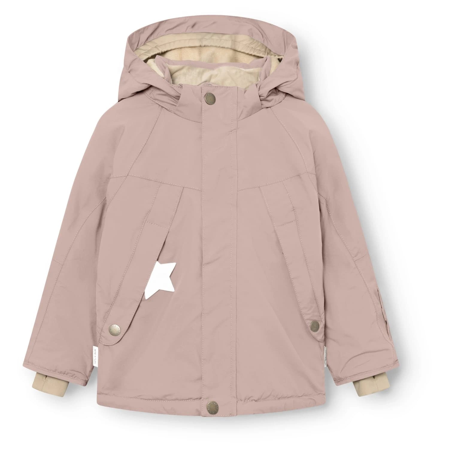 Детско ски яке Mini A Ture Kid's Matvalonso Ski jacket - Adobe Rose