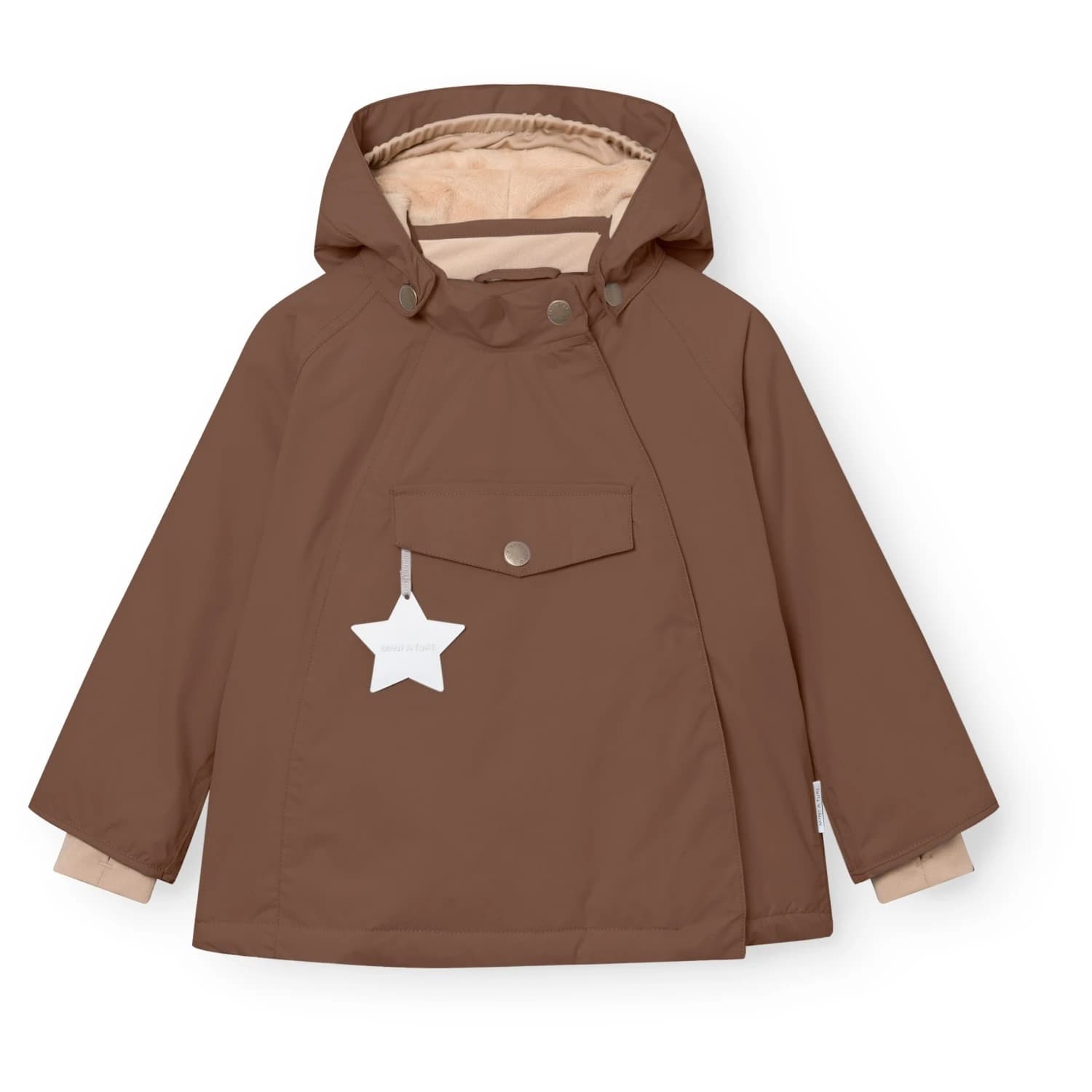 Детско зимно яке Mini A Ture Kid's Matwang Winter jacket - Chestnut Brown
