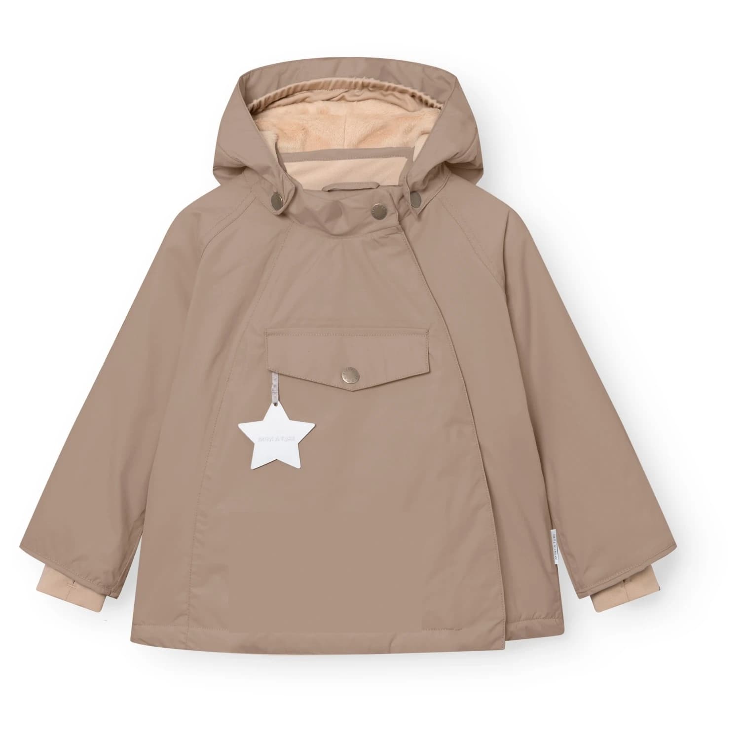 Детско зимно яке Mini A Ture Kid's Matwang Winter jacket - Grey Brown