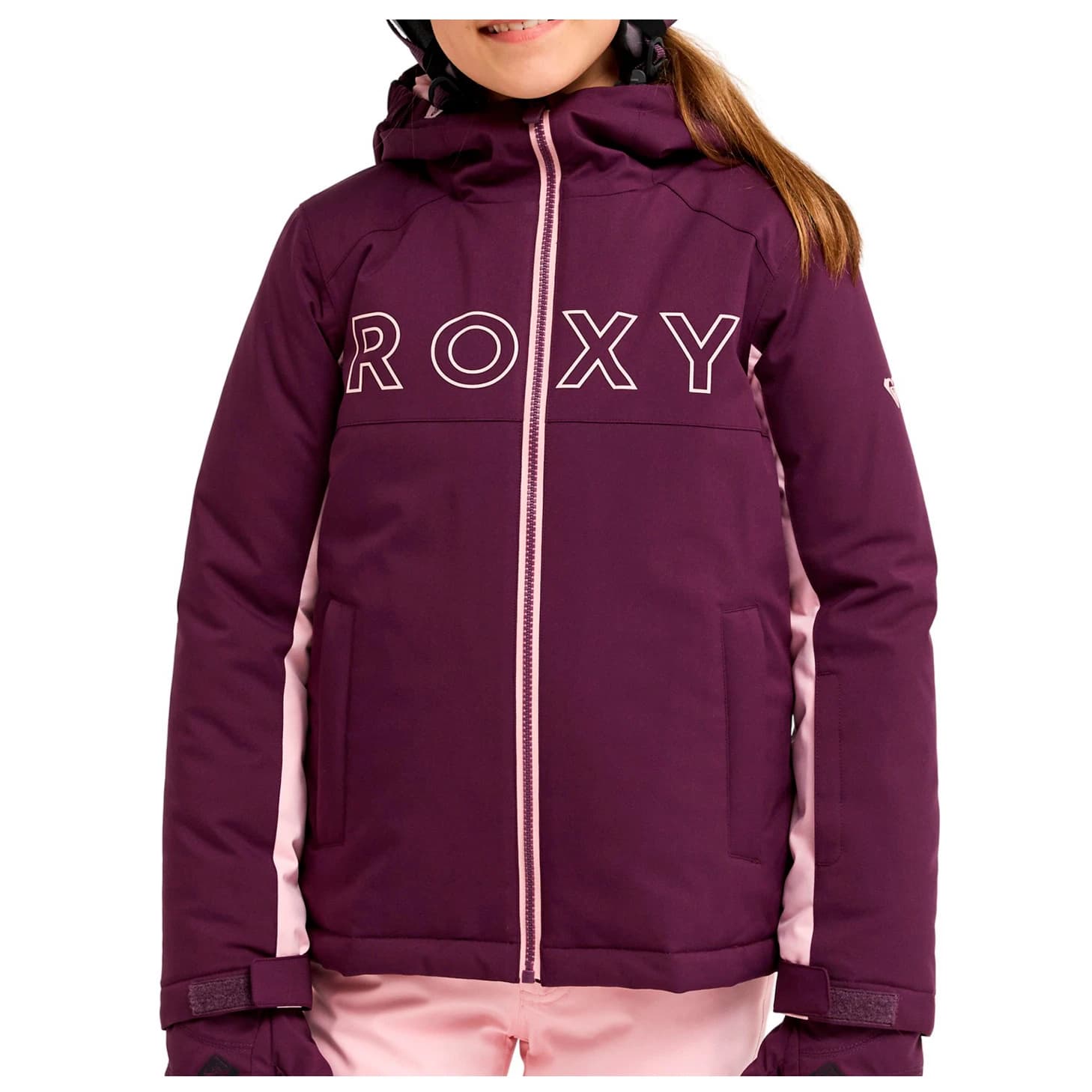 Детско ски яке Roxy Kid's Astral Peak Girl Ski jacket - Blackberry Wine