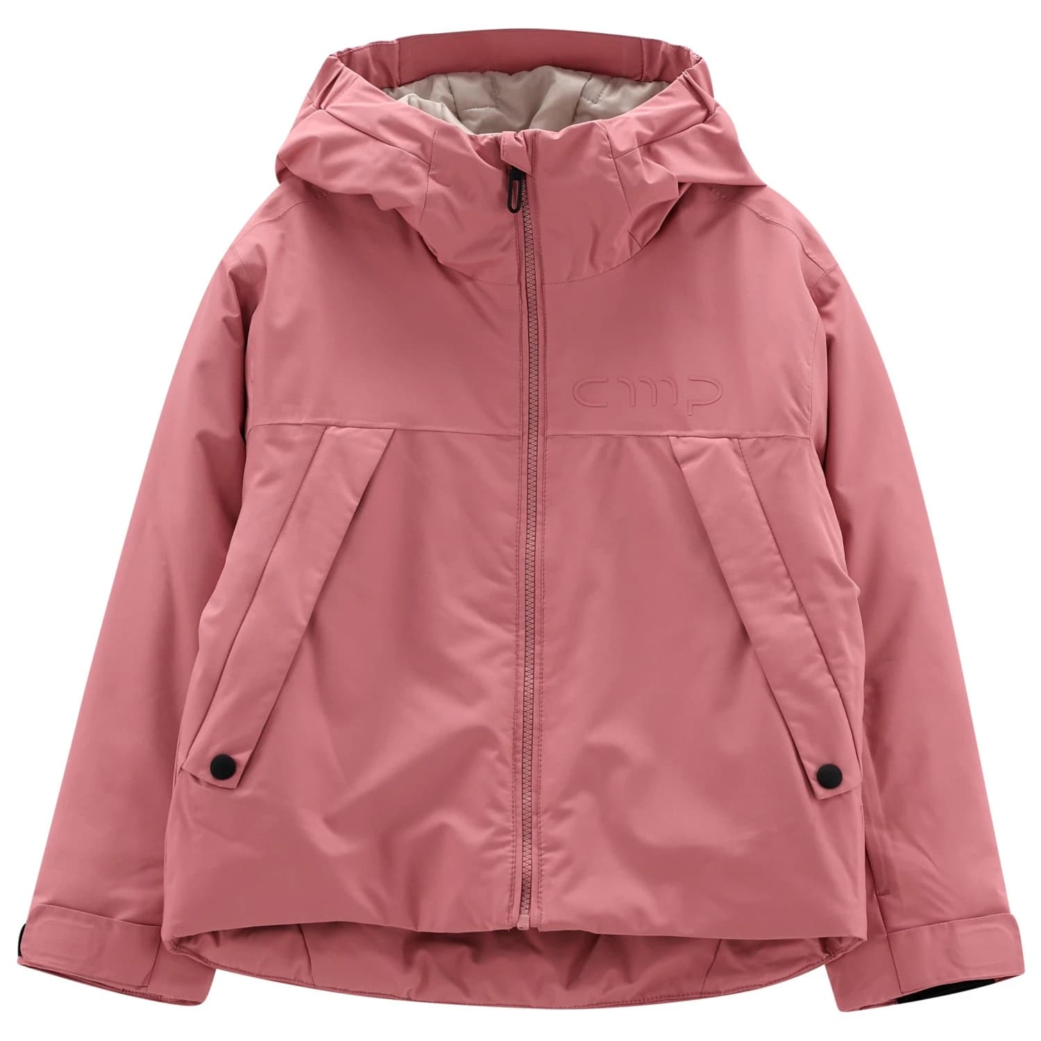 Ски яке CMP Girl's Jacket Fix Hood 36W4875 Ski jacket - Old Rose