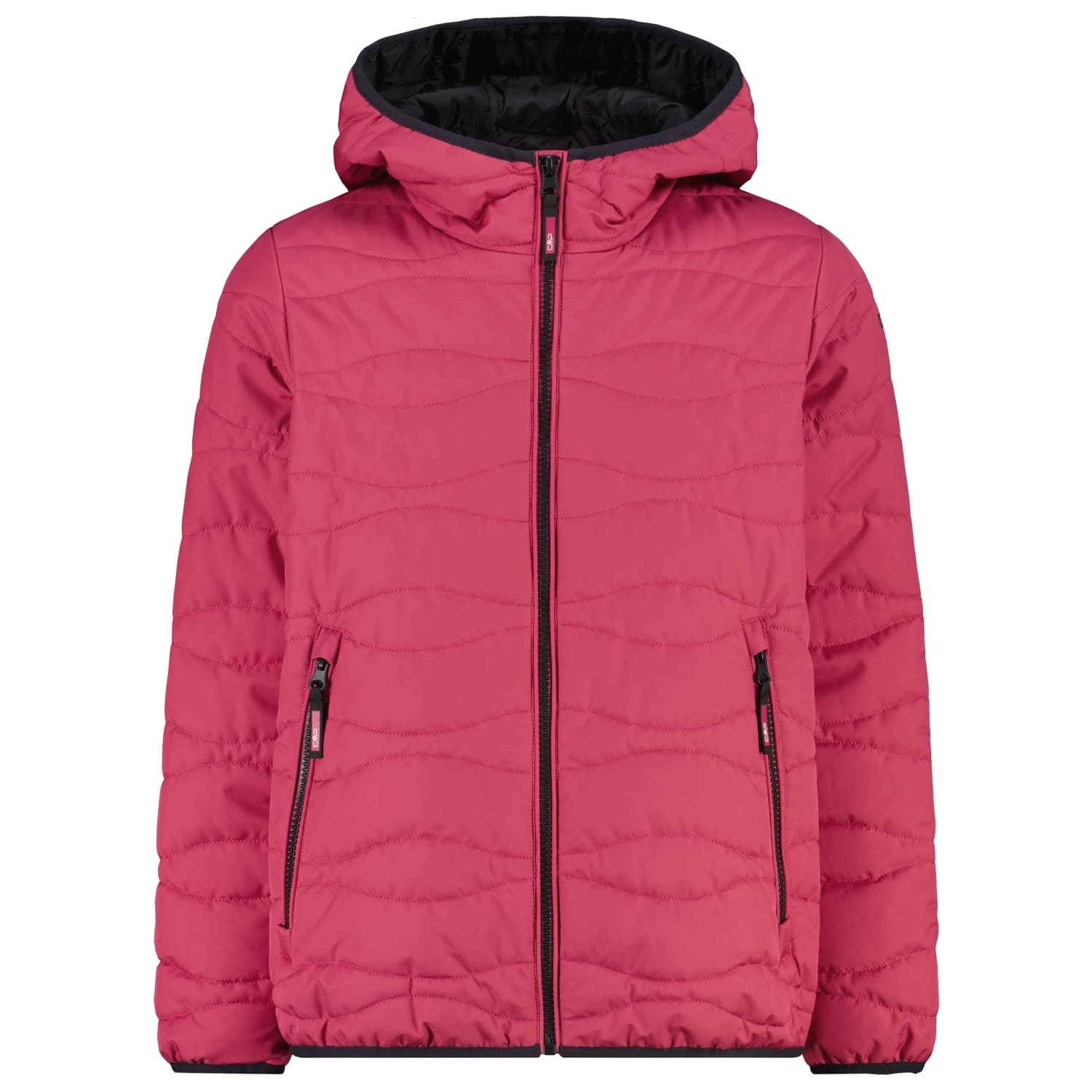 Синтетично яке CMP Girl's Jacket Fix Hood 36Z2175 Synthetic jacket - Amaranto