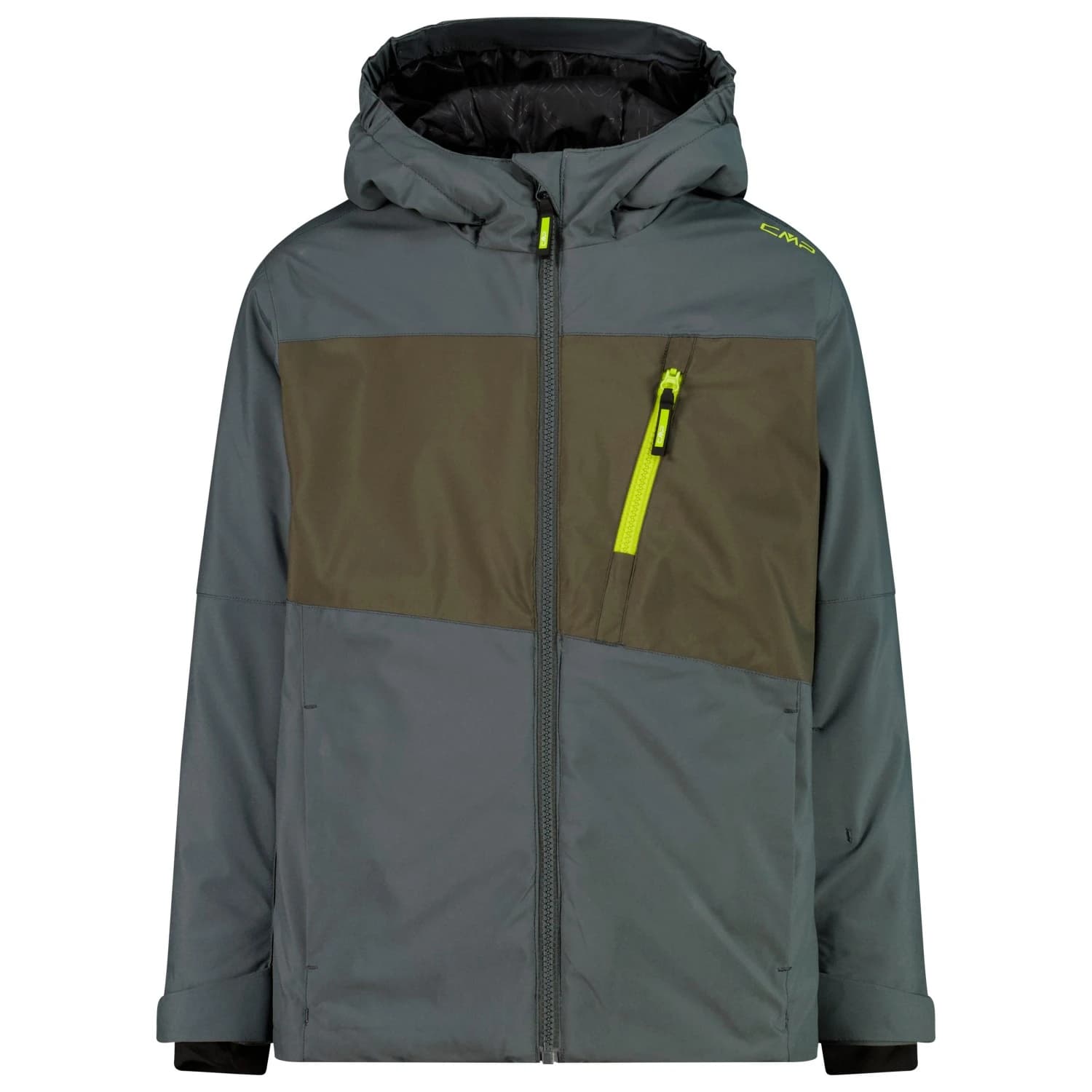 Детско ски яке CMP Kid's Jacket Fix Hood 36W0744 Ski jacket - Jungle