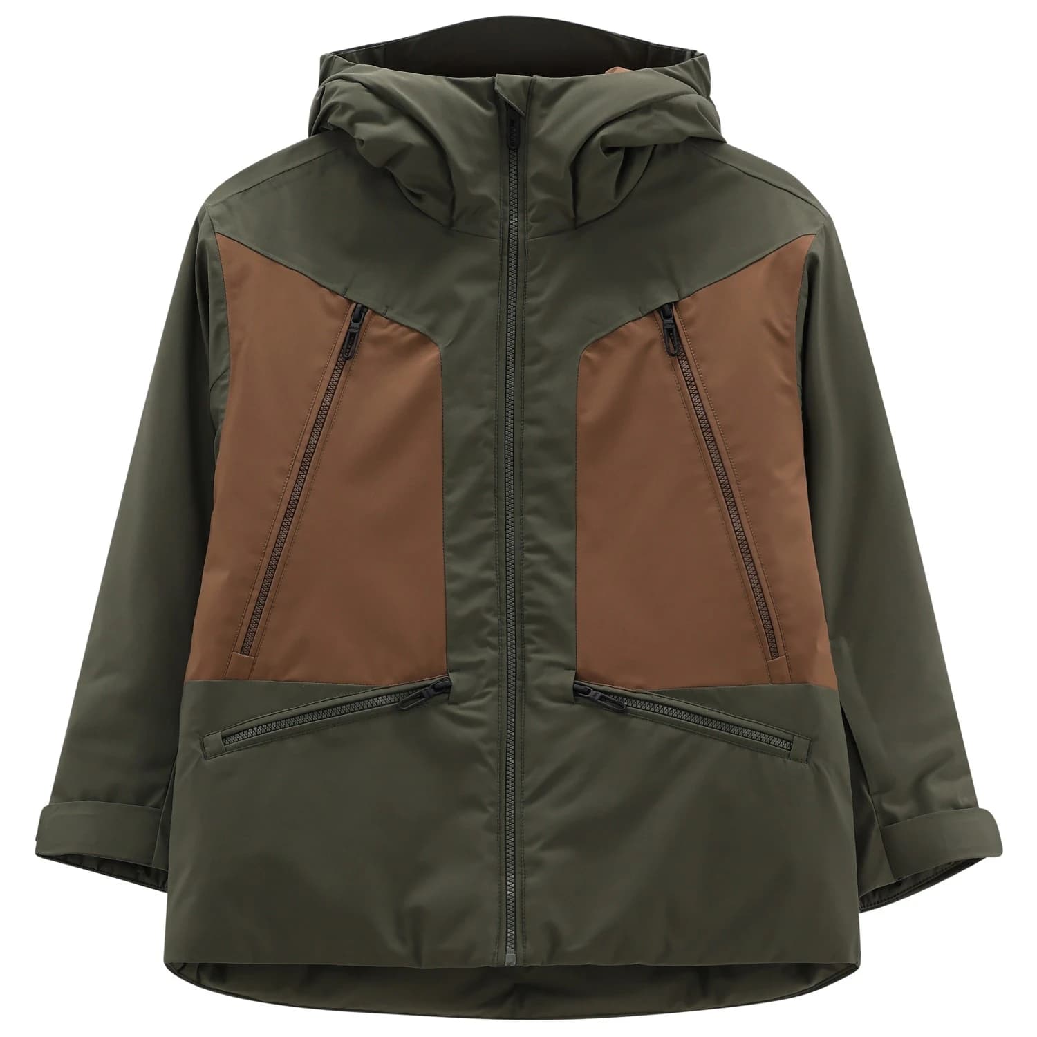 Детско ски яке CMP Kid's Jacket Fix Hood 36W4824 Ski jacket - Moss