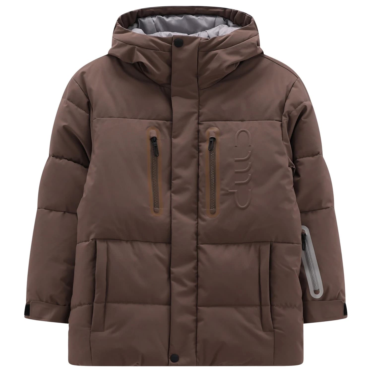Детско ски яке CMP Kid's Jacket Fix Hood 36W4844 Ski jacket - Moka