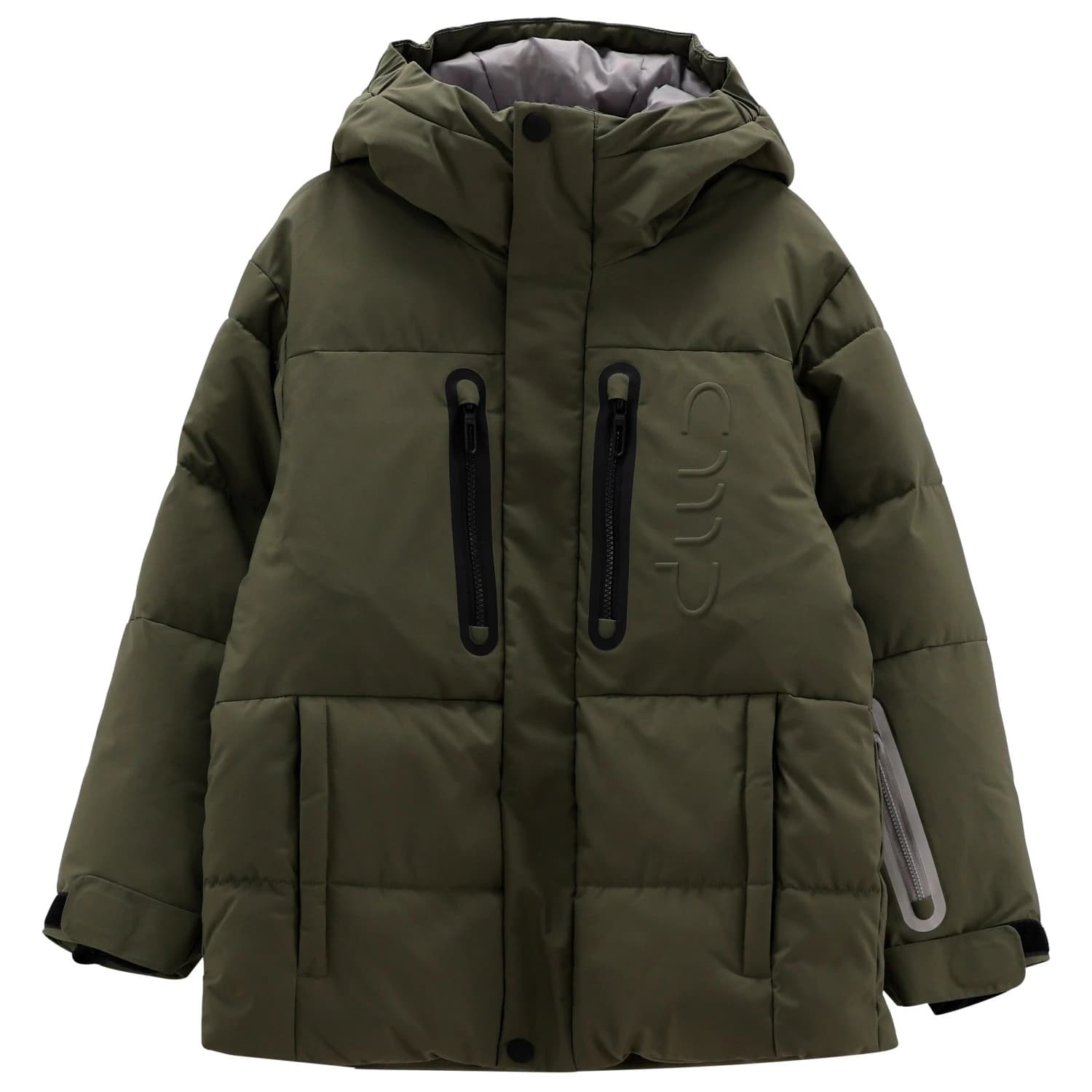 Детско ски яке CMP Kid's Jacket Fix Hood 36W4844 Ski jacket - Moss