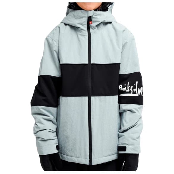 Ски яке Quiksilver Youth's High In The Hood Jacket Ski jacket - Quarry