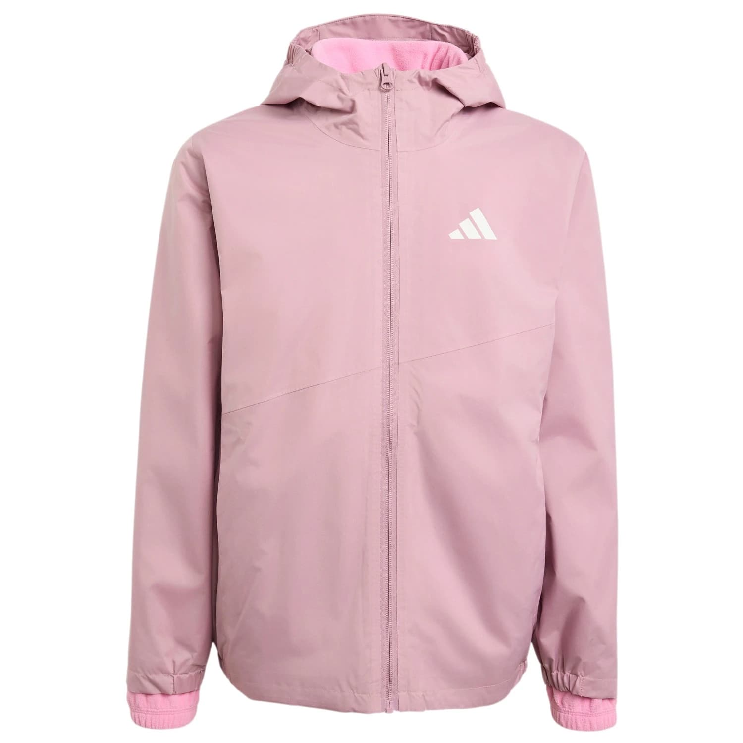 Детско поларено яке adidas Terrex Kid's MT 3in1 Fleece Jacket - Magic Mauve