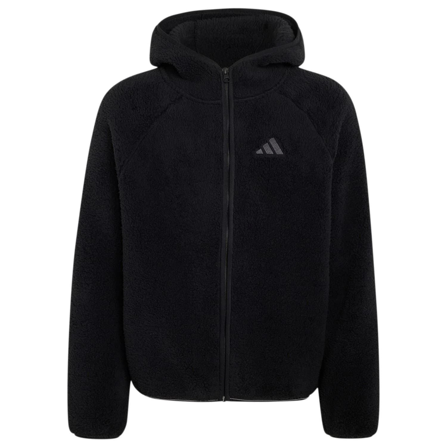 Детско поларено яке adidas Terrex Kid's Xpl Fullzip Hoody Fleece Fleece jacket - Black