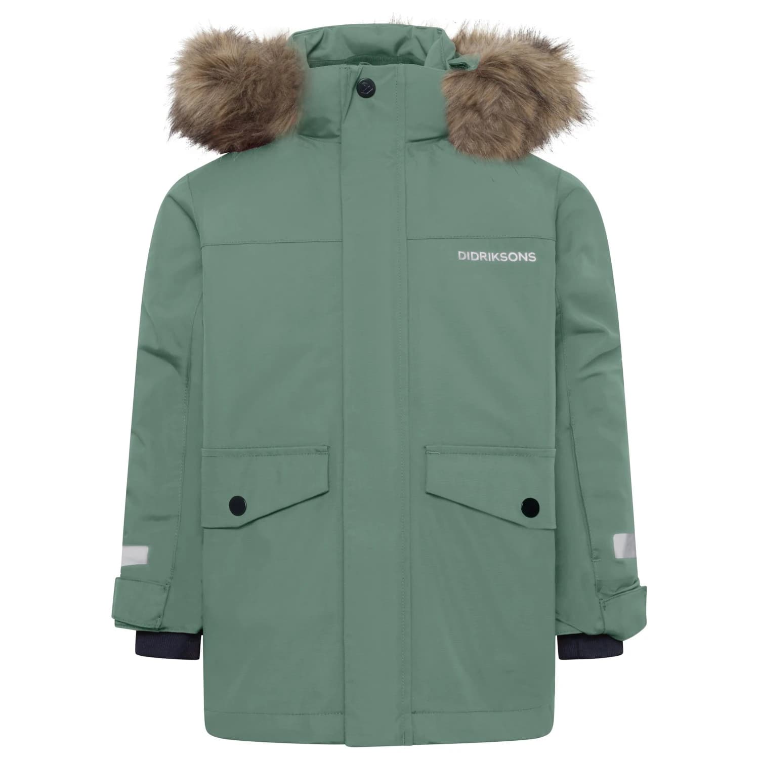 Детско яке парка Didriksons Kid's Bjärven Parka - Dark Moss
