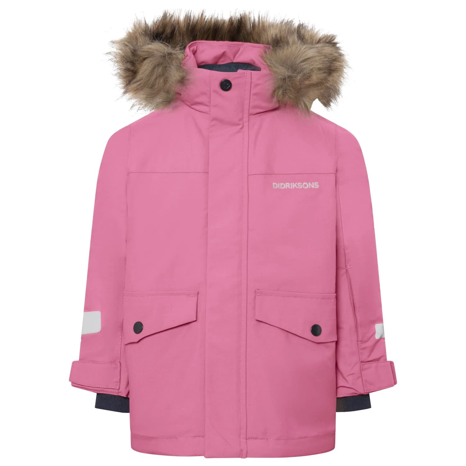 Детско яке парка Didriksons Kid's Bjärven Parka - Heather Pink