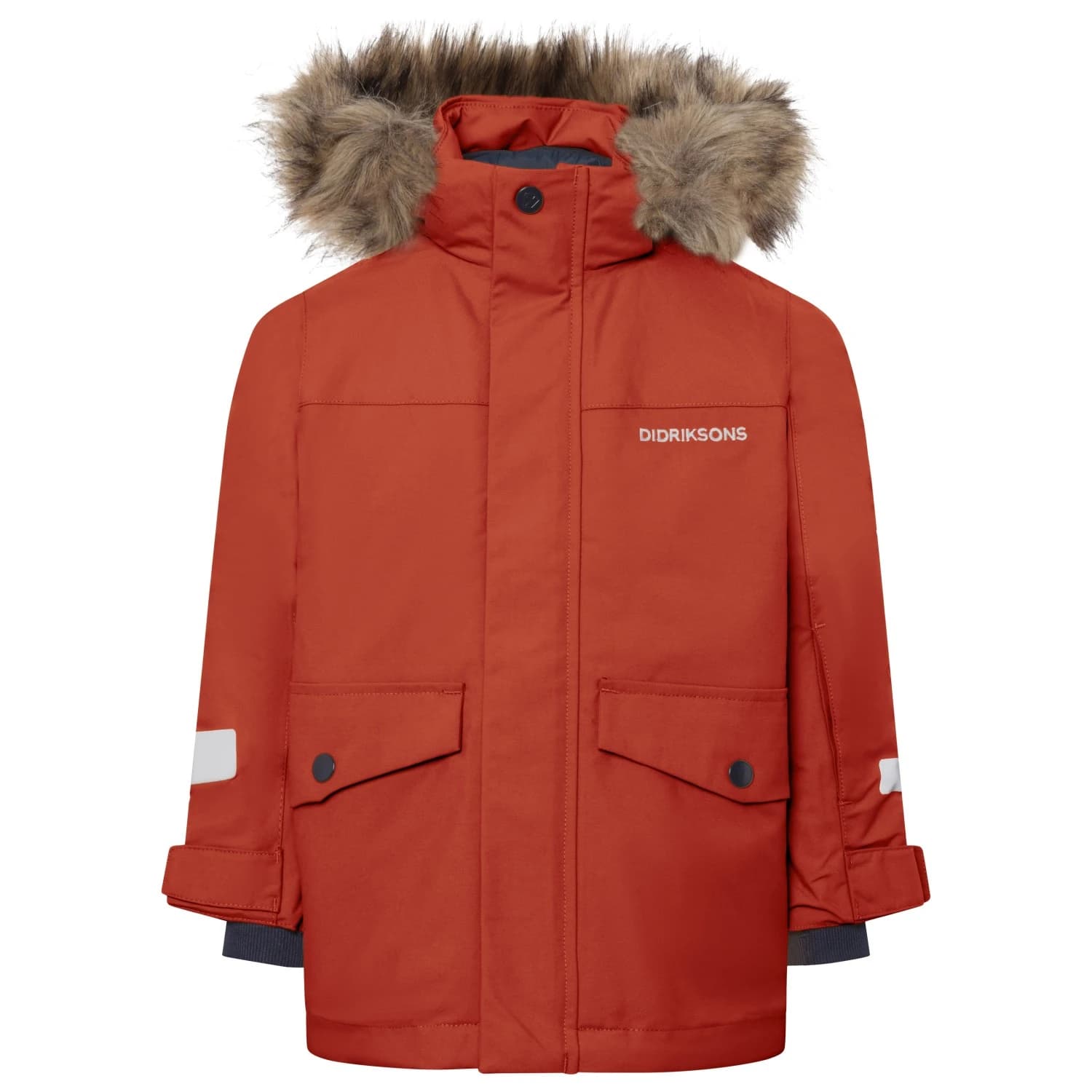 Детско яке парка Didriksons Kid's Bjärven Parka - Rust