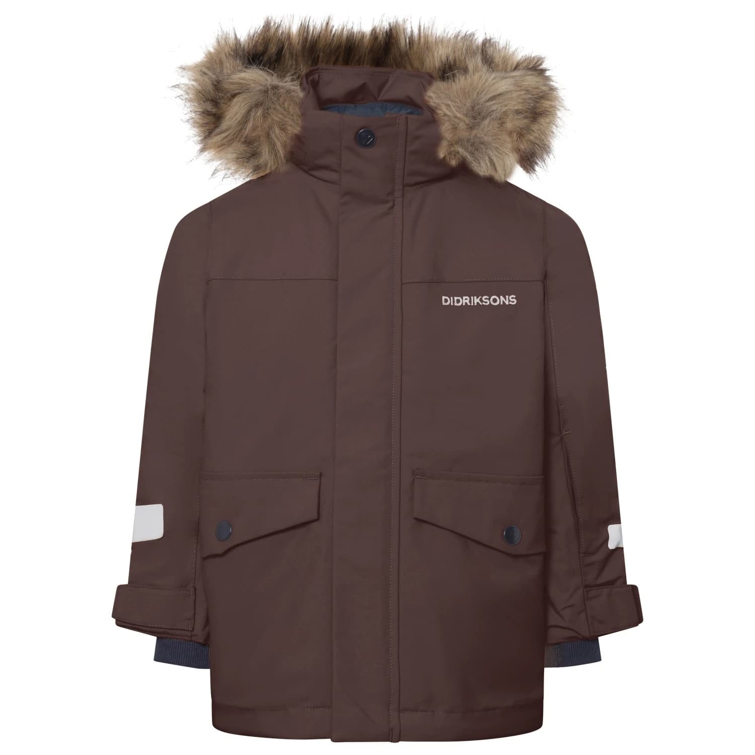 Детско яке парка Didriksons Kid's Bjärven Parka - Shadow Brown