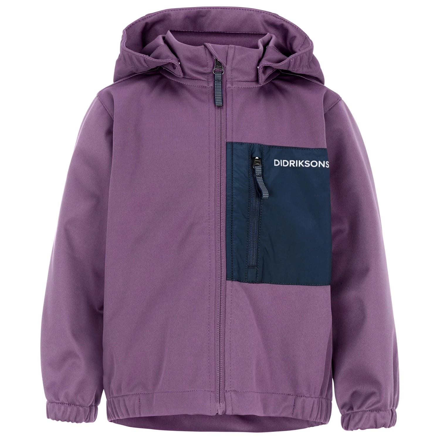 Детско софтшел яке Didriksons Kid's Kaitum Jacket Softshell jacket - Eggplant