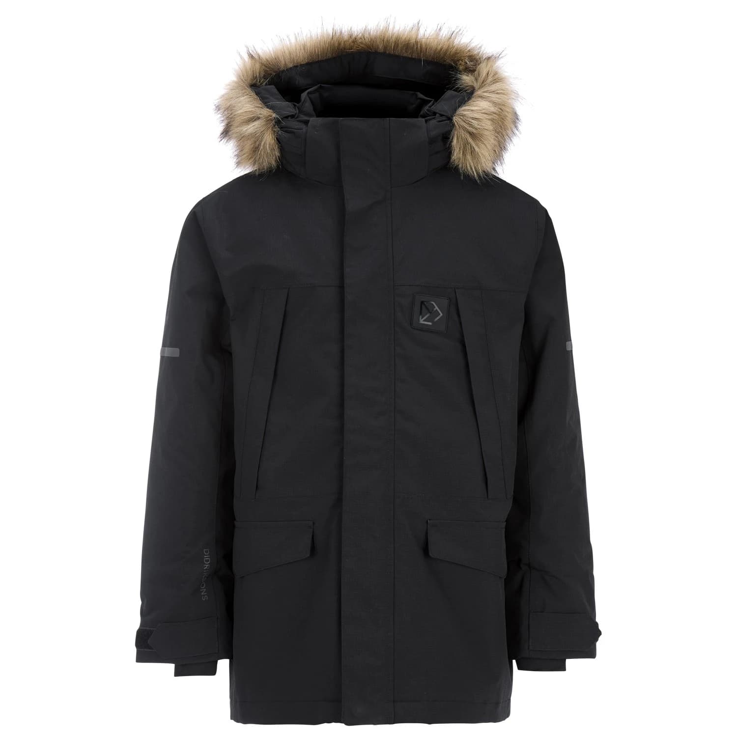 Детско яке парка Didriksons Kid's Sylvin Parka - Black