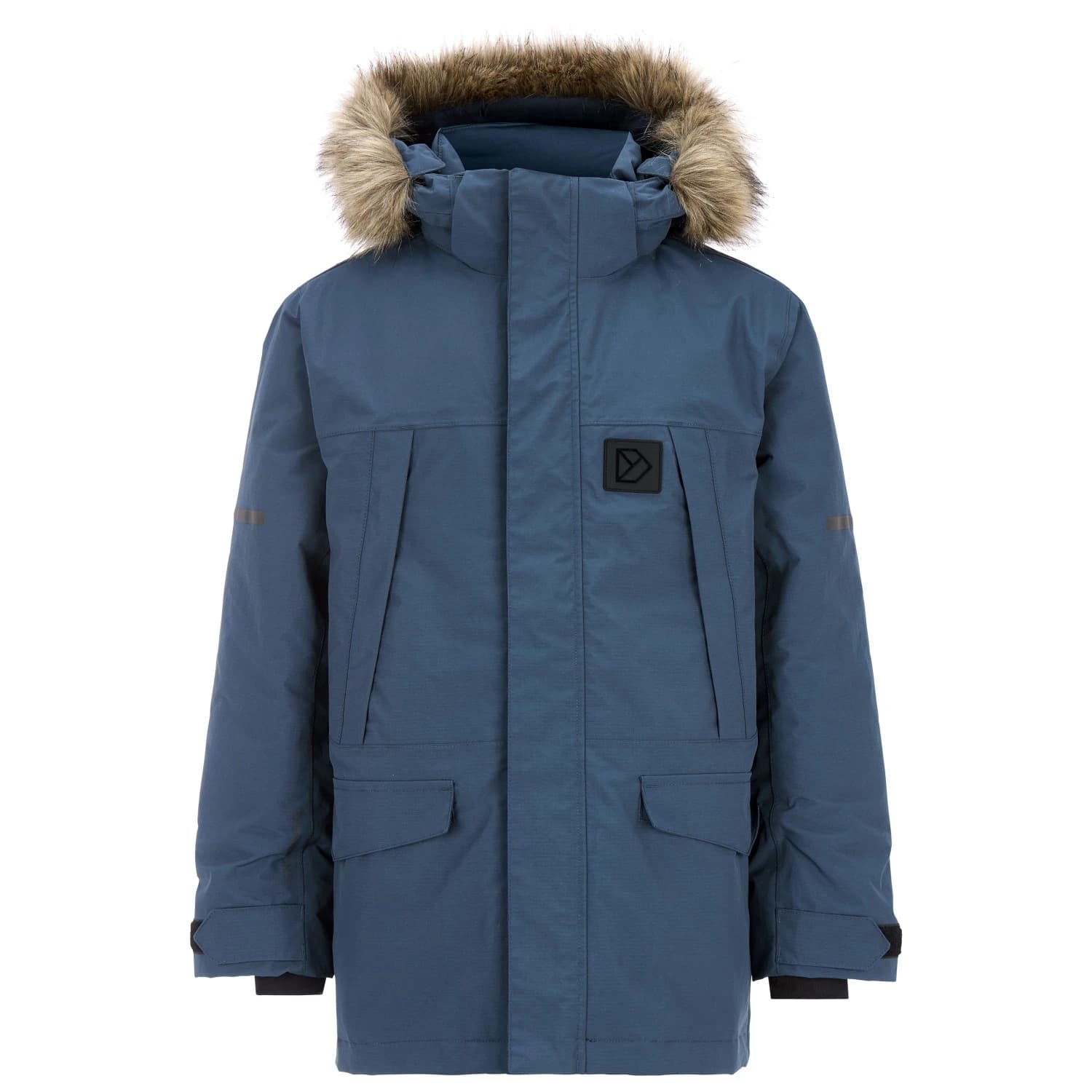 Детско яке парка Didriksons Kid's Sylvin Parka - Mountain Blue