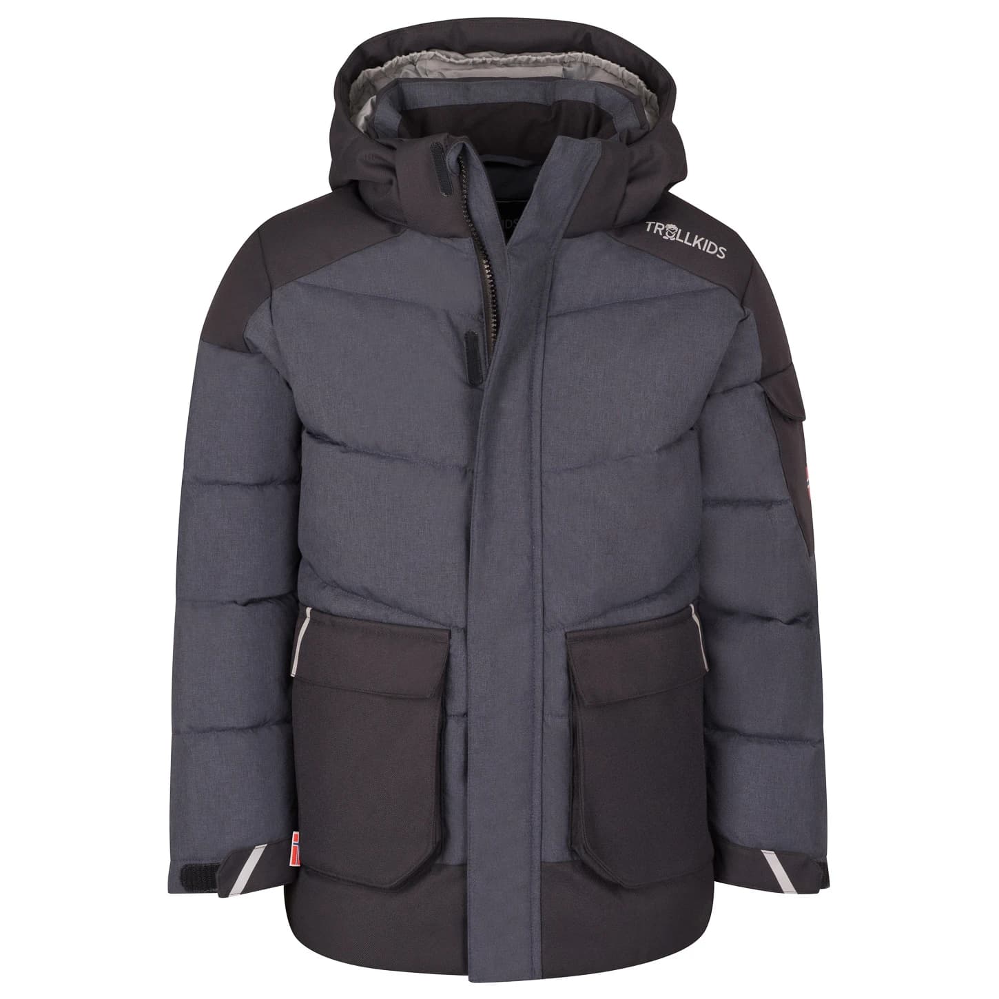 Детско зимно яке Trollkids Kid's Norefjell Jacket XT Winter jacket - Black