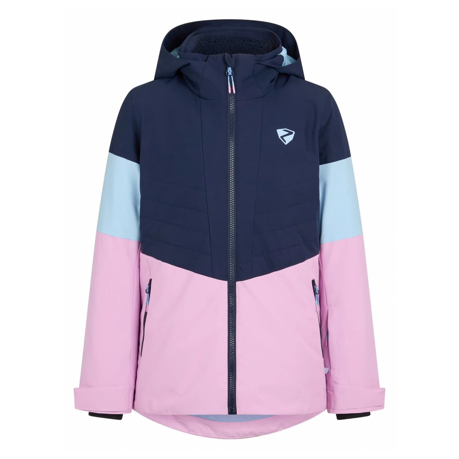 Ски яке Ziener Girl's Arisa-Z Ski jacket - Tulip Pink