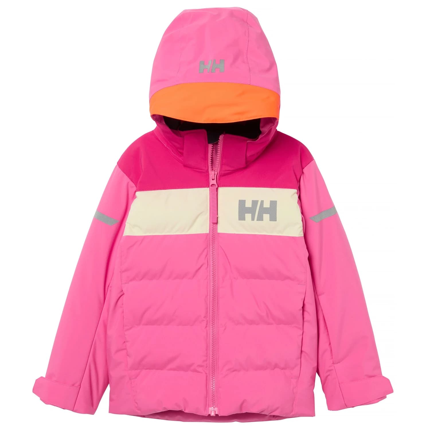 Детско зимно яке Helly Hansen Kid's Vertical Ins Jacket Winter jacket - Hot Pink