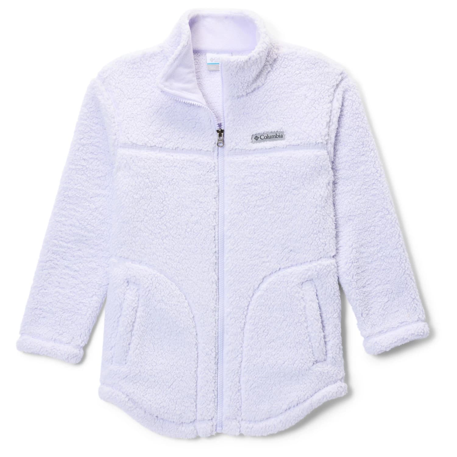 Детско поларено яке Columbia Kid's West Bend Full Zip Fleece jacket - Purple Tint