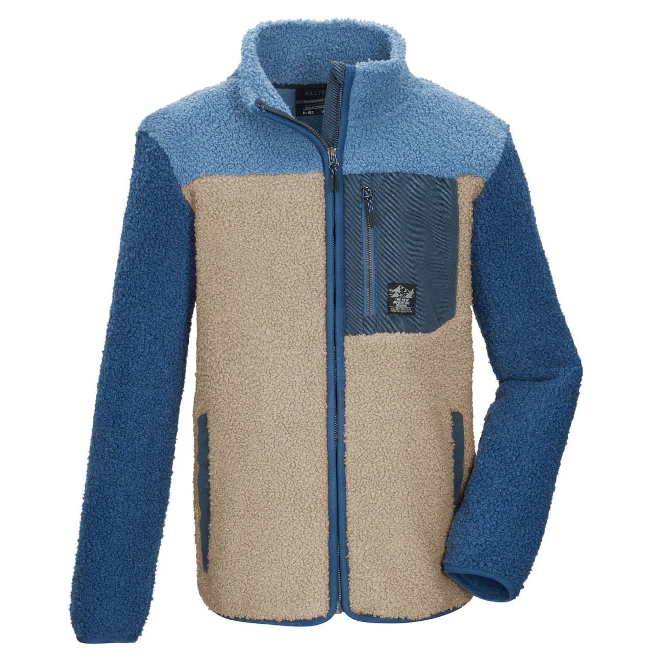 Поларено яке killtec Boy's Kow 143 Fleece Jacket - Denim