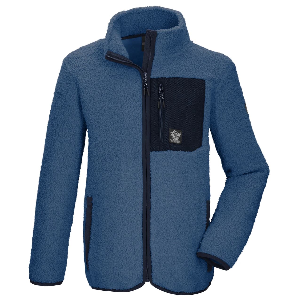 Поларено яке killtec Boy's Kow 144 Fleece Jacket - Deep Water