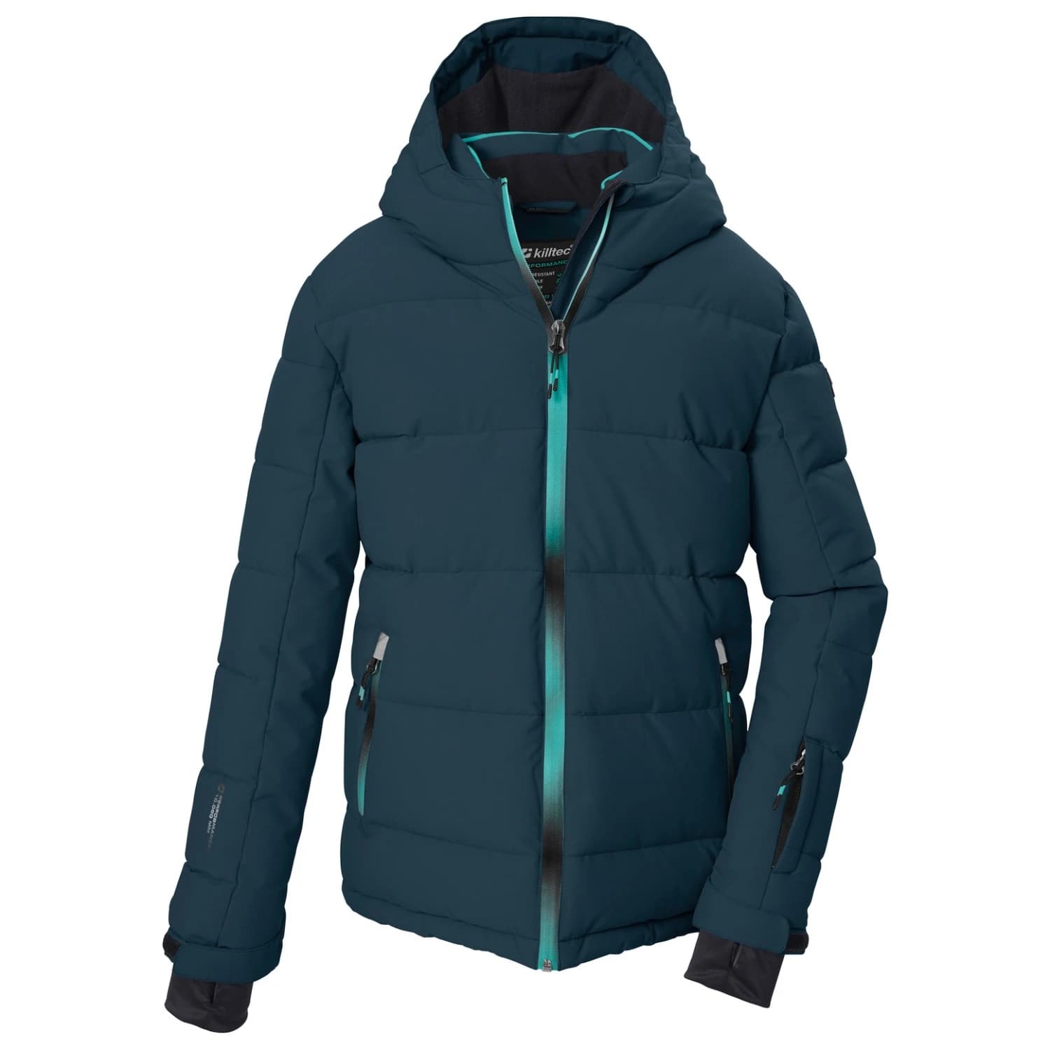 Ски яке killtec Boy's Ksw 203 Ski Jacket - Petrol