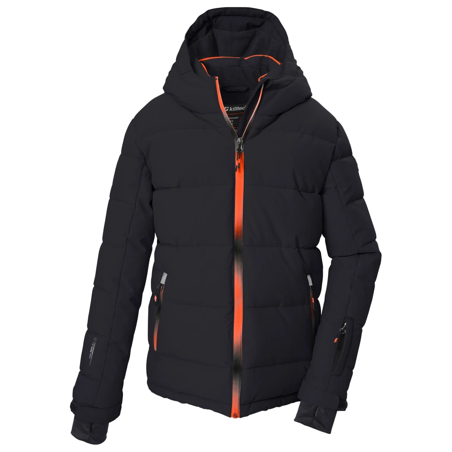 Ски яке killtec Boy's Ksw 203 Ski Jacket - Schwarz