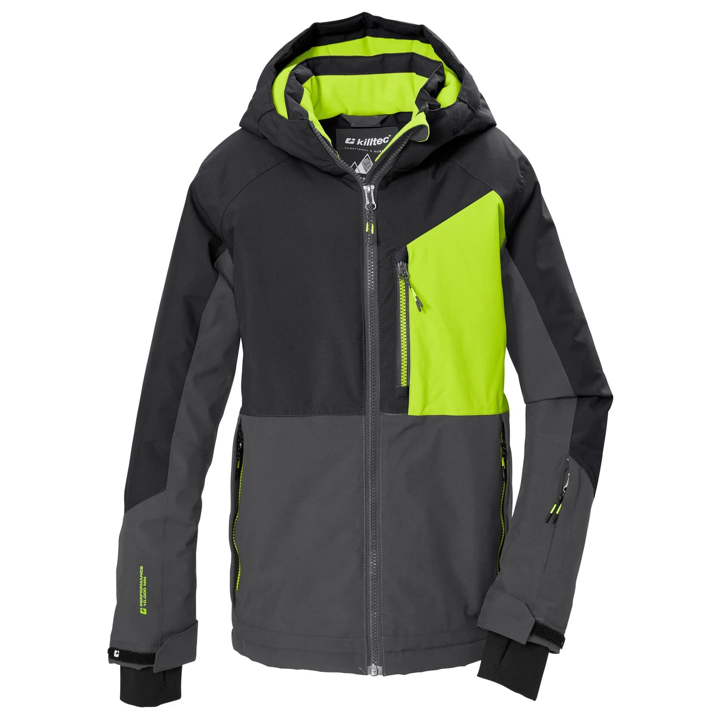Ски яке killtec Boy's Ksw 206 Ski Jacket - Schwarz