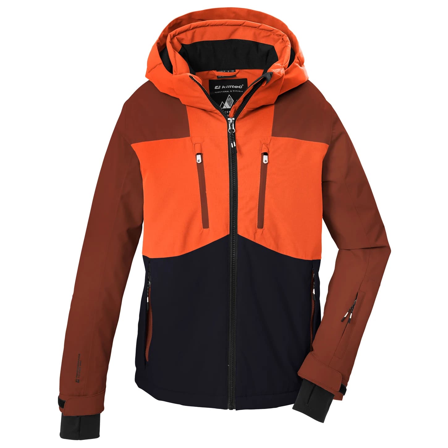 Ски яке killtec Boy's Ksw 216 Ski Jacket - Kastanie